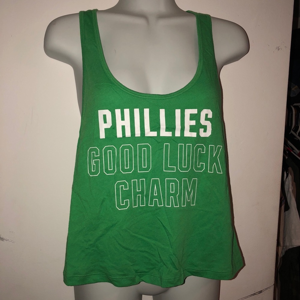  Phillies Good Luck Charm PINK Tank